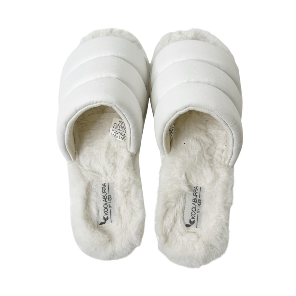 Koolaburra by UGG White Faux Fur Lined Size 8 - Picture 1 of 4